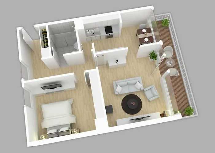1-bedroom 오버스트도르프